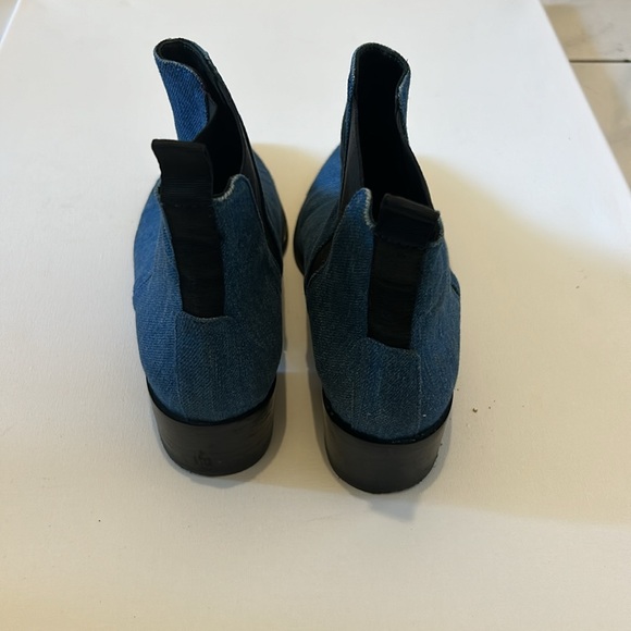 Acne Studios Womans Jensen Boots Denim - Picture 5 of 6